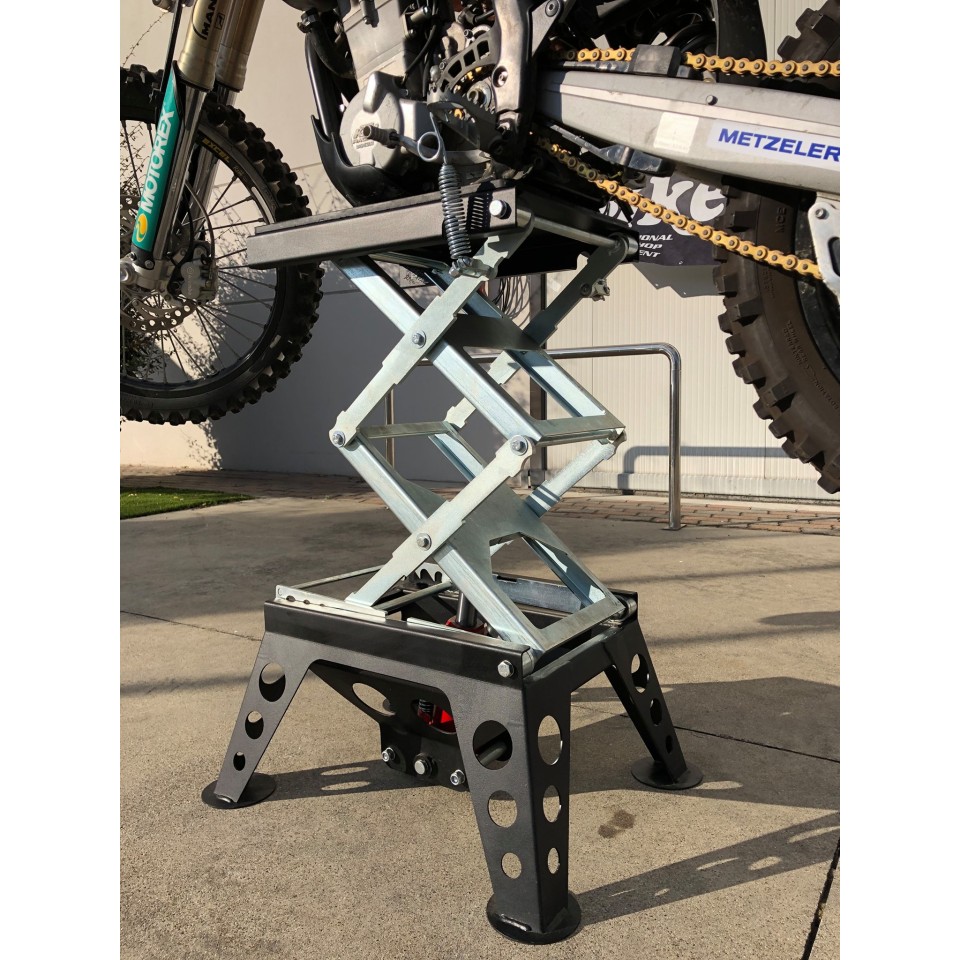 Bike Lift XHL-160 Stand Pump Pedal Hydraulic Stand front Off-Road